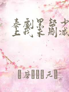 泰剧黑帮少爷爱上我未删减