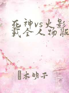 死神vs火影下载全人物版