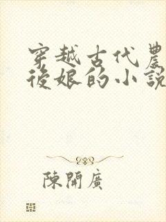 穿越古代农家成后娘的小说