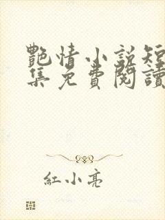 艳情小说短篇合集免费阅读