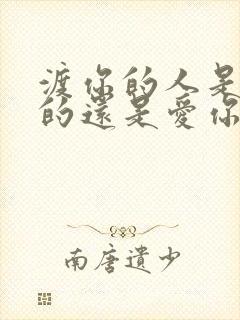 渡你的人是你爱的还是爱你的