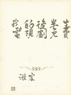 我的后半生在线电视剧免费观看