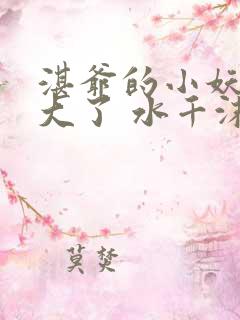 湛爷的小妖精长大了 水千沫