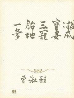 一胎三宝:总裁爹地宠妻成瘾