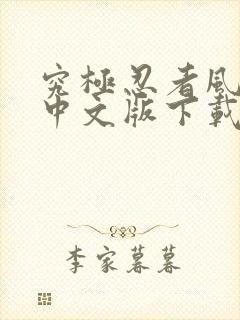 究极忍者风暴4中文版下载