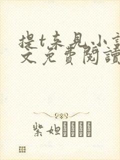 提t来见小说全文免费阅读笔趣阁