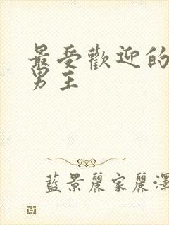 最受欢迎的小说男主