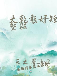 大乾憨婿短剧完整版