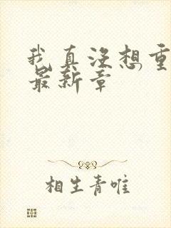 我真没想重生啊最新章