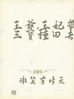 王爷,王妃带着三宝种田去了免费阅读