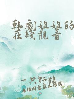 韩剧姐姐的日记在线观看