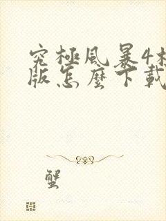 究极风暴4标准版怎么下载