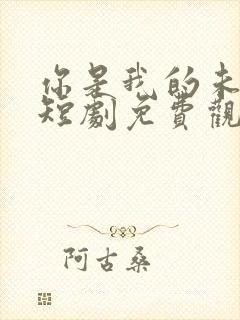 你是我的未婚夫短剧免费观看