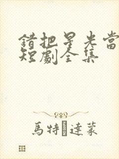 错把星光当烟火短剧全集