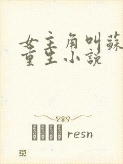 女主角叫苏鸢的重生小说