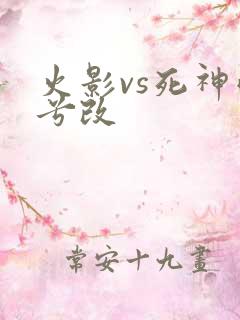 火影vs死神雨兮改