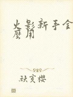 火影新手金币怎么用