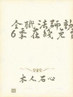 全职法师动漫第6季在线免费观看