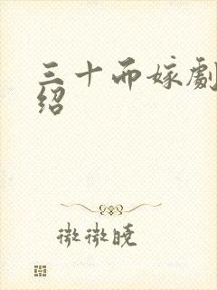 三十而嫁剧情介绍