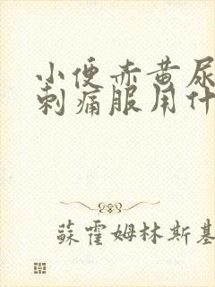 小便赤黄尿灼热刺痛服用什么药