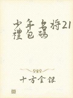 少年名将21个礼包码