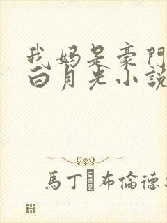 我妈是豪门大佬白月光小说
