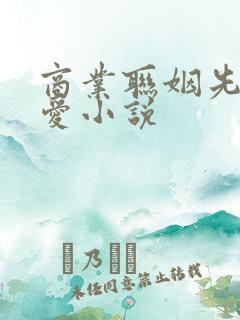 商业联姻先婚后爱小说