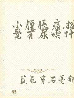 小腹胀痛,总感觉有尿吃什么药