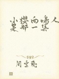 小樱向鸣人表白是哪一集