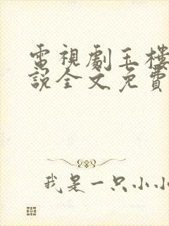 电视剧玉楼春小说全文免费阅读