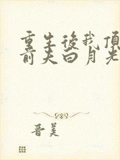 重生后我顶替了前夫白月光全本阅读