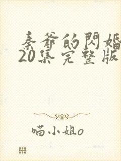 秦爷的闪婚短剧20集完整版