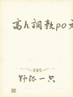高h调教po文