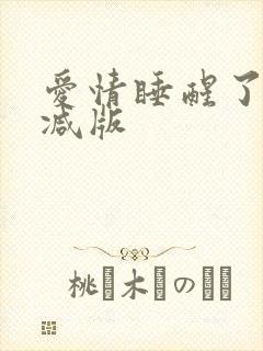 爱情睡醒了未删减版
