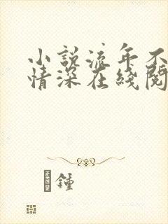 小说流年不负你情深在线阅读