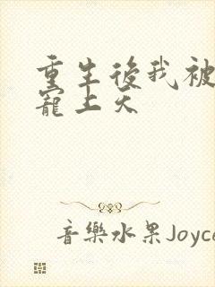 重生后我被大佬宠上天