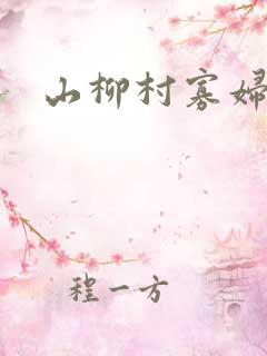 山柳村寡妇情史