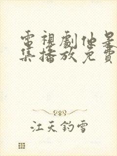 电视剧他是谁全集播放免费观看