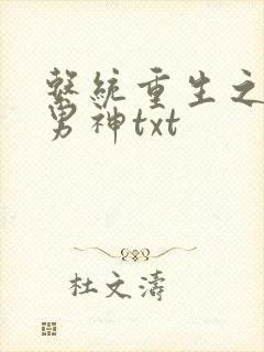 系统重生之国民男神txt