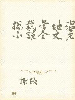 总裁爹地温柔点小说全文免费阅读