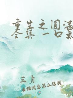 重生之圆满人生全集 一口气