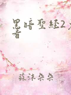 黑暗圣经2免费看