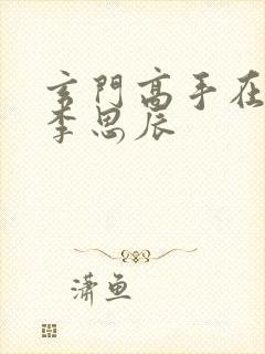 玄门高手在都市李思辰