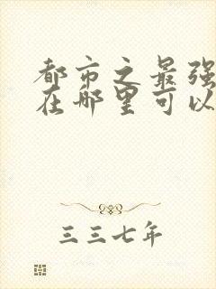 都市之最强狂兵在哪里可以看