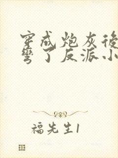 穿成炮灰后我掰弯了反派小说下载