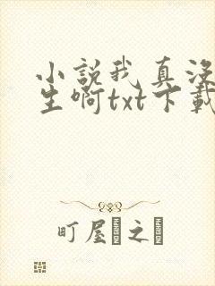 小说我真没想重生啊txt下载