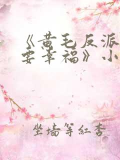 《黄毛反派也想要幸福》小说