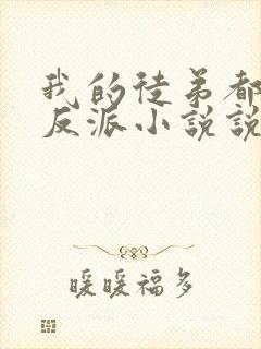 我的徒弟都是大反派小说说书