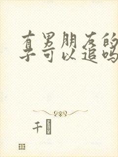 有男朋友的女孩子可以追吗