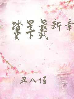 踏星最新章节免费下载